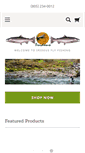 Mobile Screenshot of irideussteelheadflyfishing.com